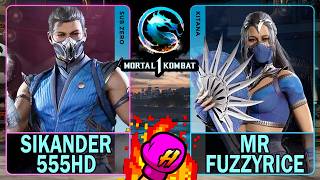 MK1 Sikander555HD (SUB-ZERO) VS Mr Fuzzyrice (KITANA)🥊Mortal Kombat 1🥊4K 60ᶠᵖˢ