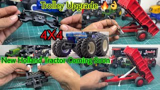 How To Make New Holland 4X4 3D Printed And New Trolley Upgrade Video