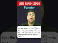 JEE Main 2026: The "Repeated" Function Sum Trick! 🔥 Score +4 in 40 Seconds #shorts #jeemains2026