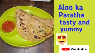 easy aloo ka Paratha recipe||potato stuffed paratha recipe||how to make aloo ka Paratha ?♥️♥️