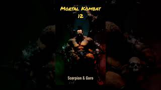 Scorpion & Goro in Mortal Kombat 12 #shorts  #mortalkombat