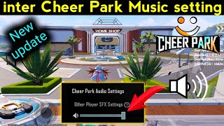 how to play background music in Cheer park| cheer park me background music kaise chalaye