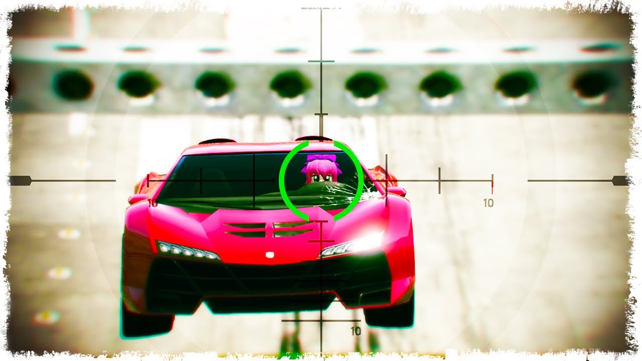 СТРЕЛЯЙ ИЛИ УМРИ, СНАЙПЕРЫ vs МАШИНЫ В GTA ONLINE!!!