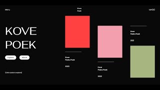 Information Colorful landing page with image animation using HTML CSS and JavaScript. (Speed Coding) News
