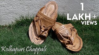 leather kolhapuri style chappal
