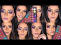 Make Colorida com Paleta Luxo Ludurana