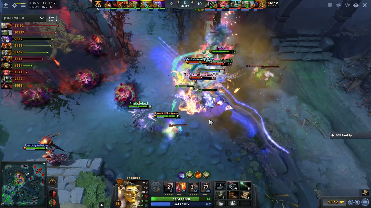 TNC Predator VS Fnatic Final Game 3 SEA Qual GESC Thailad Highlights