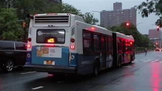 2010 Novabus LFSA #1238 on the M15 Select Bus Service at Houston Street and 2nd Avenue