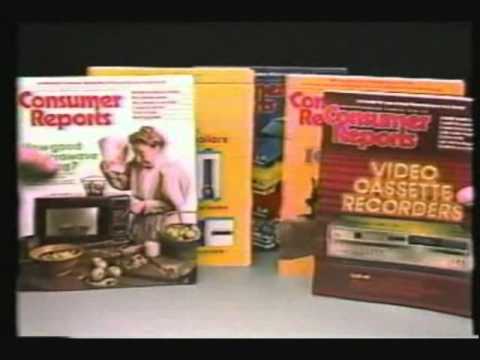 Consumer Reports Commercial- Early 80s