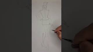 Helloween Costumes /Fashion Drawing Tutorial / Illustration Step By Step