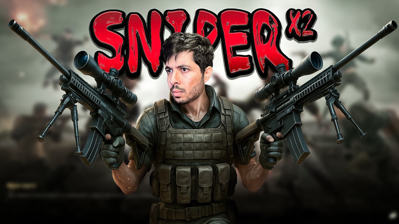 ادریس شریفی عبود میشود | دو اسنایپر گرفتم