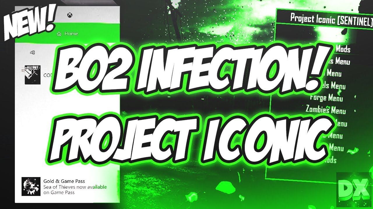 ★ NEW!! HOW TO GET BO2 ZOMBIE PROJECT ICONIC INFECTION MENU FOR XBOX ONE 2021! (No JTAG/RGH Needed)★