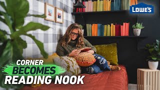 Transform a Corner Into a Reading Nook | Home Becomes (Ep 3)