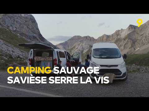 Wild camping prohibited, fines up to 300 francs