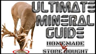 THE TRUTH ABOUT DEER MINERALS & ANTLER GROWTH - RESEARCH AND FIELD TEST