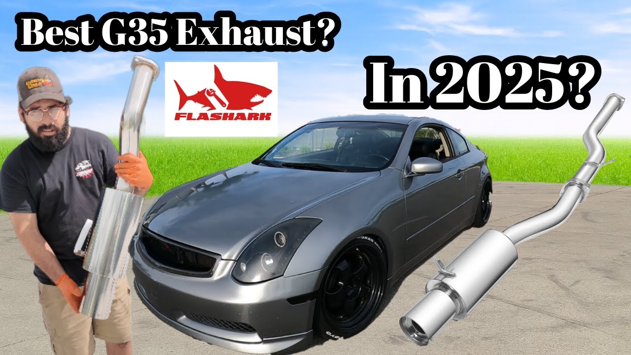 Is This the Best G35 Exhaust in 2025? | Flash Shark 3” Single Exit Review