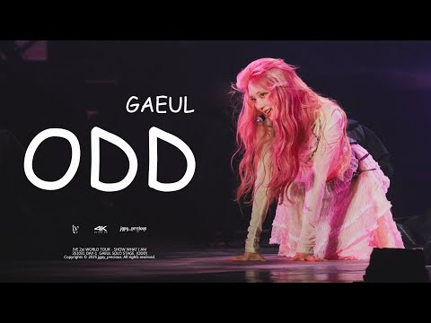[4K60P] 251031 IVE 아이브 GAEUL 가을 SOLO STAGE 솔로곡 - ODD FANCAM 직캠 | SHOW WHAT I AM IN SEOUL DAY1-썸네일