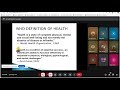 Concept of Health