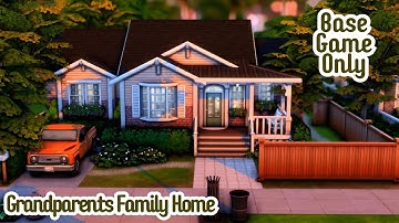 Grandparents Family Home || The Sims 4 Building Newcrest Episode 10
