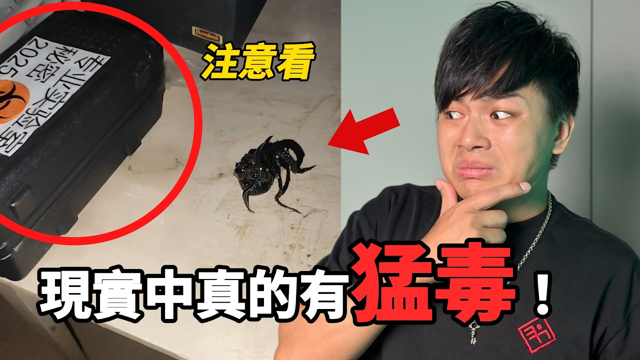 【WOW!外星生物！】現實中真的有猛毒！而且它現在越來越大了···