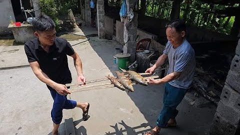 Ngôi làng Nà Diềm đẹp nhất món Cá Bỗng khênh lệ Khệ. Nguyễn Tất Thắng