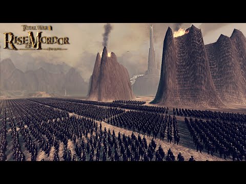 Видео: Властелин Колец БАРАД-ДУР Штурмует Армия Гондора и Рохана ► Rise Of Mordor