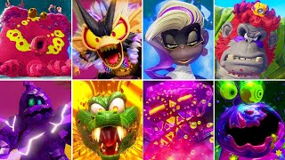 Donkey Kong Bananza - All Bosses No Damage