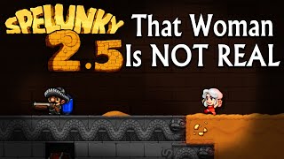 Getting Chased by a Shifty Cougar in SPELUNKY 2.5
