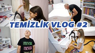 Foşur Foşur Temi̇zli̇k Vlog Li̇nanin Odasinin Yeri̇ni̇ Deği̇şti̇ri̇yoruz ?