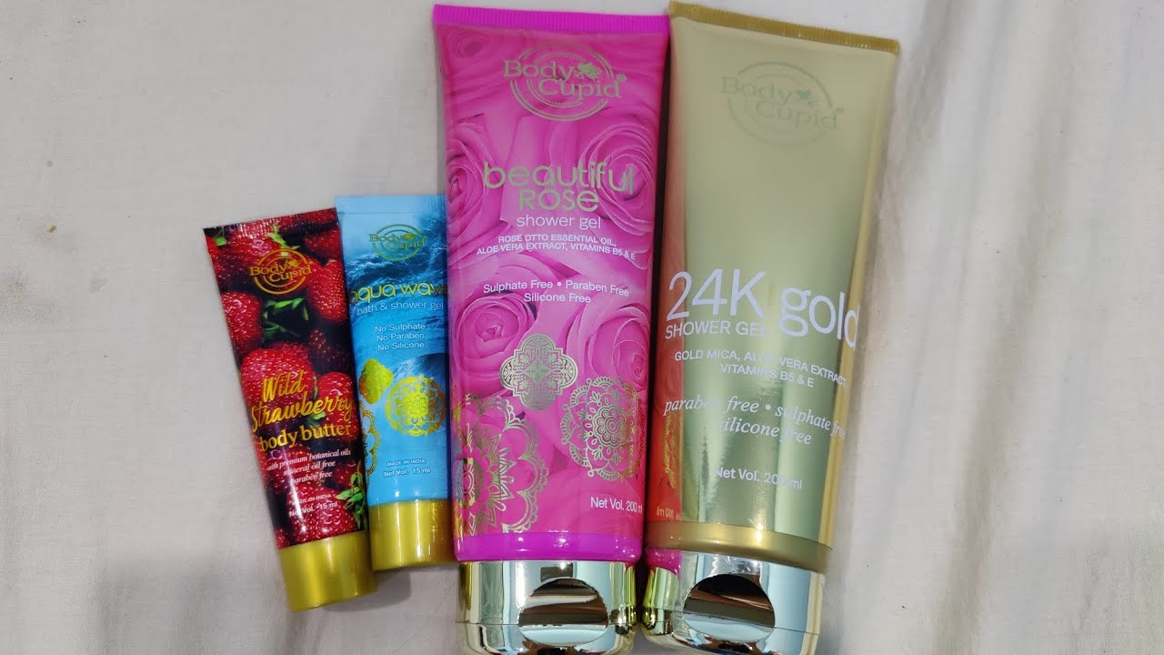 Body Cupid( WOW) shower gel unboxing 24K Gold shower gel beautiful