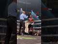 Ringside View Of Canelo Sending Charlo To The Canvas 😨 #boxing