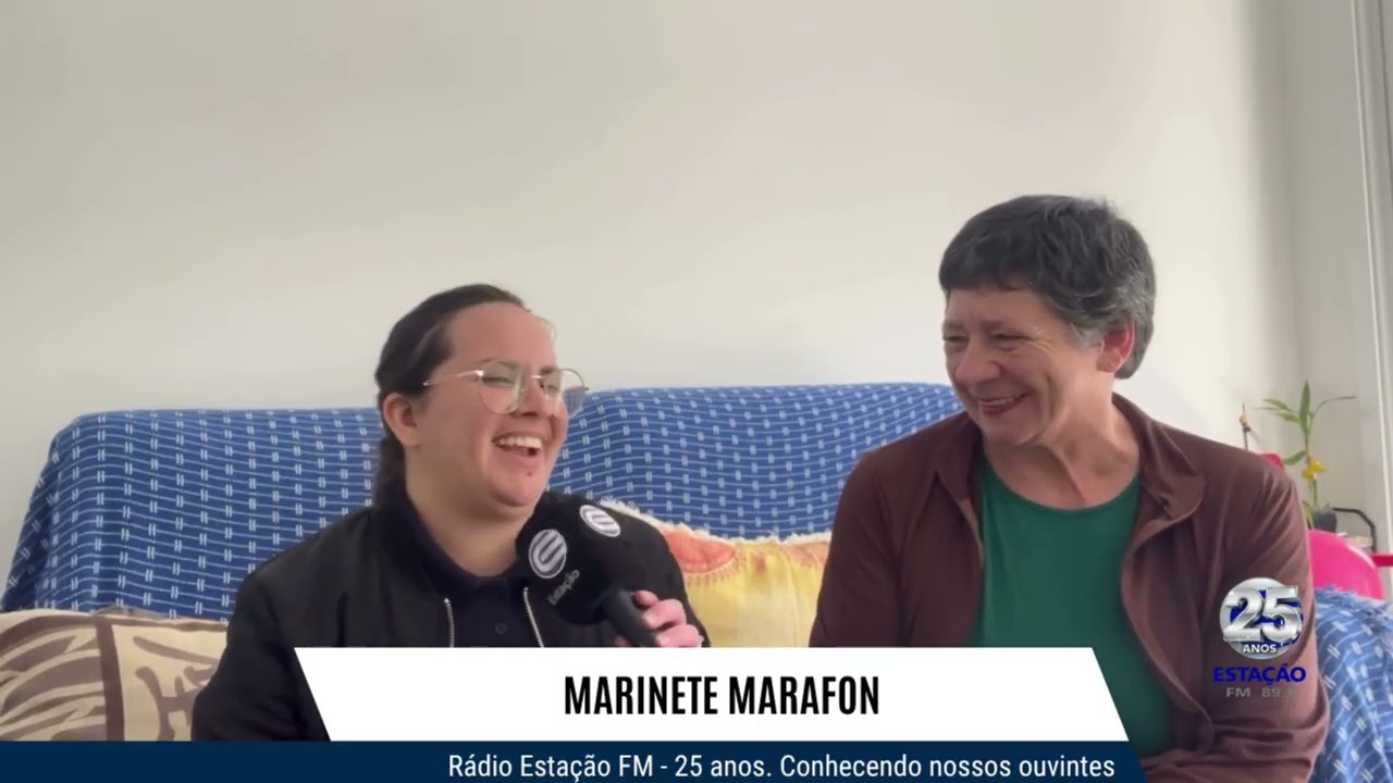 25 Anos da Rádio Estação Fm - Visitando a Marinete Marafon