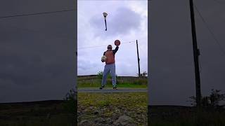 More dangerous than #juggling fire 😂 #flowarts #circus #hurling #ireland