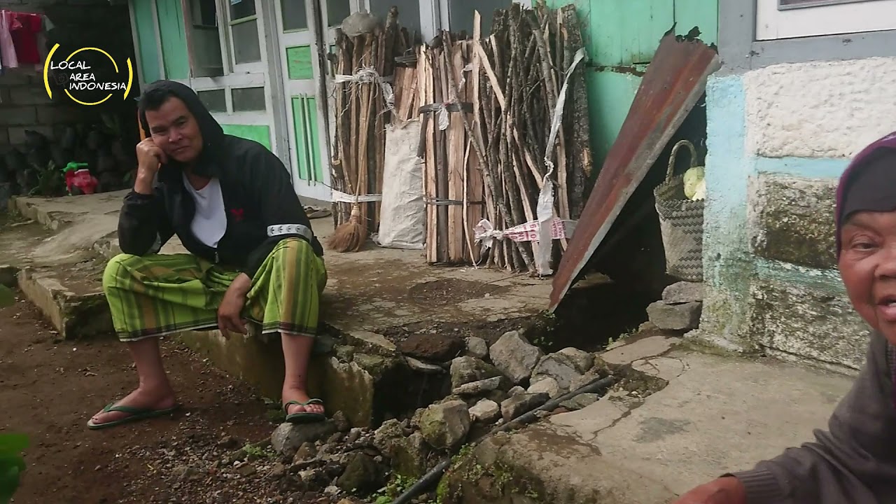 KALI KALANG KIDUL VILLAGE, (Part.1) Wonosobo Regency, rural walking around with LOCAL AREA INDONESIA