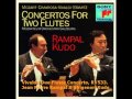 Vivaldi  concerto for 2 flutes and orchestra in c major rv533 flautistas rampal  kudo
