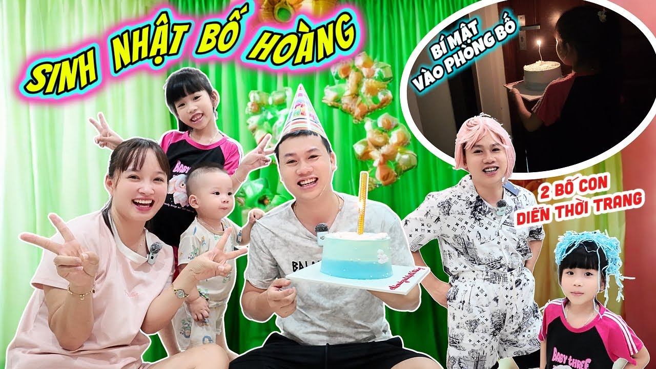 Sinh Nhật Bố Hoàng Lúc Nửa Đêm - Mẹ Huế Và MiMi Bí Mật Tổ Chức Bữa Tiệc Sinh Nhật Bất Ngờ