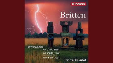 String Quartet in F Major: III. Allegro vivace