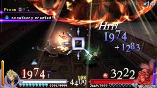 Dissidia Final Fantasy Cloud VS Onion Knight LV 131