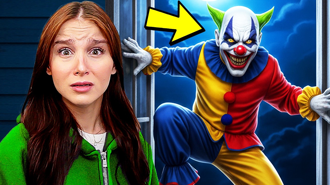 HORROR CLOWN ist wieder in meinem HAUS ! 😱🩸(Ich habe ANGST)