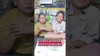 tebak warna dapat hadiah seru #shorts