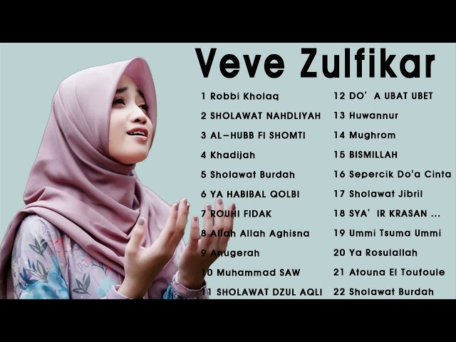 Sholawat nabi Veve Zulfikar hits terbesar 2022 - Full album hd 2022 class=