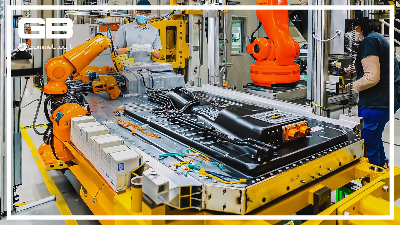 Mercedes Electric Engine Production: How It's Made - YouTube