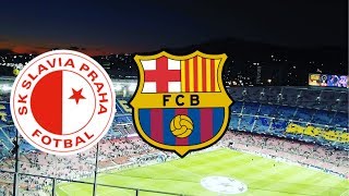 Barcelona vs Slavia na Camp Nou 😱😱