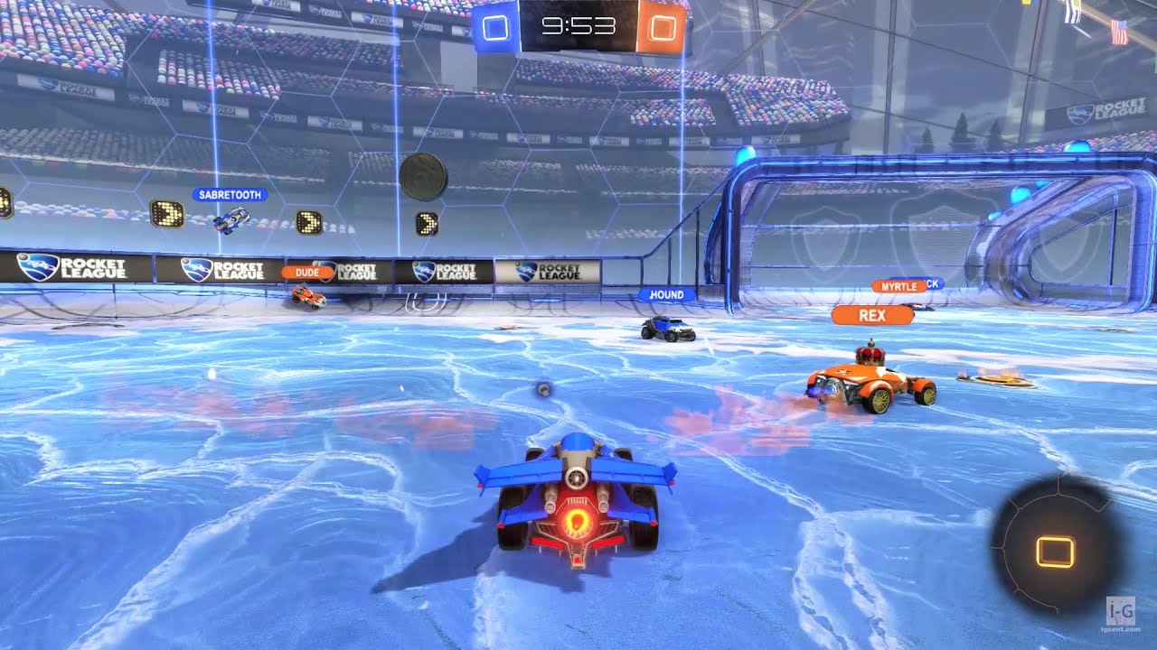 Rocket League - Snow Gameplay (1080p60fps)