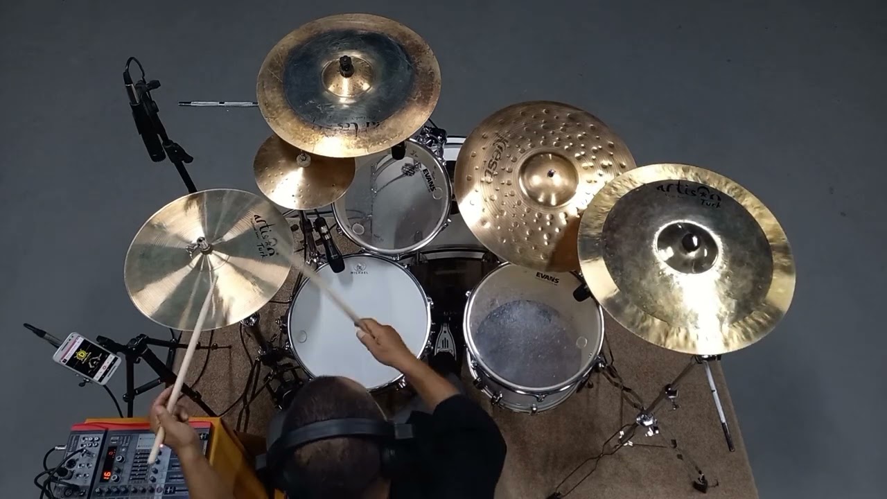 Meia noite  / flop Music / Djalma batera  ( Drum cover ) #drummer