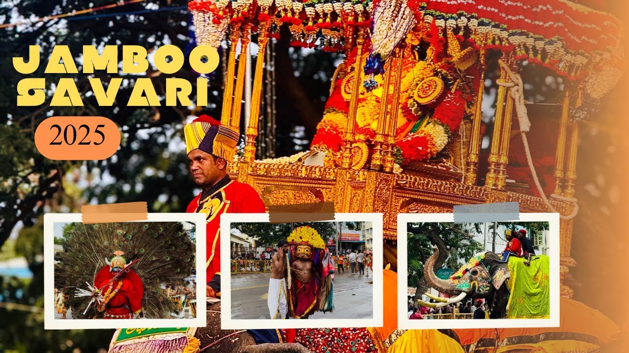 Mysore Dasara Jamboo Savari 2025 | Dasara Jamboo savari | Dasara 2025 | Mysore Dasara |Mysuru