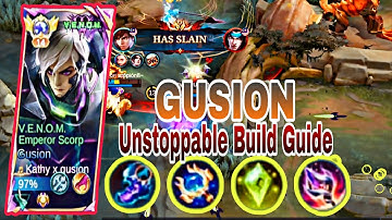 🔥 GUSION Unstoppable Build Guide | Best Gusion Gameplay & Item Build 2025 🔥