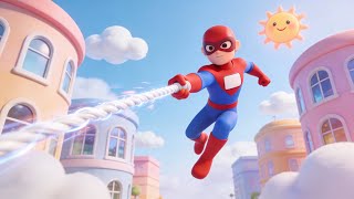 Super Web Hero for Kids 🕷️ | Fun Cartoon Story | Learn Kindness