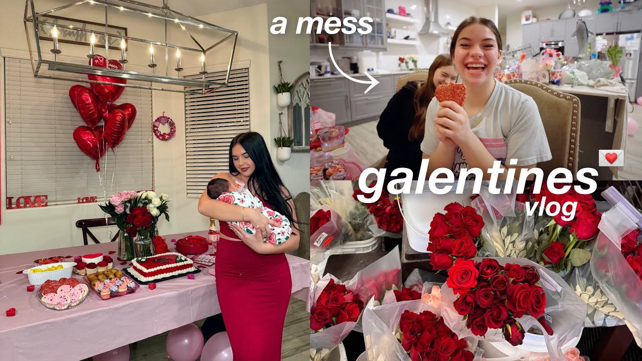 spending valentines with my sisters … a CHAOTIC vlog 🤭