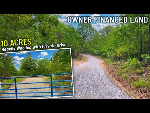 Ground Video - 10 Acres of Owner Financed Land for Sale in Arkansas - WH09 #landforsale #offgrid
